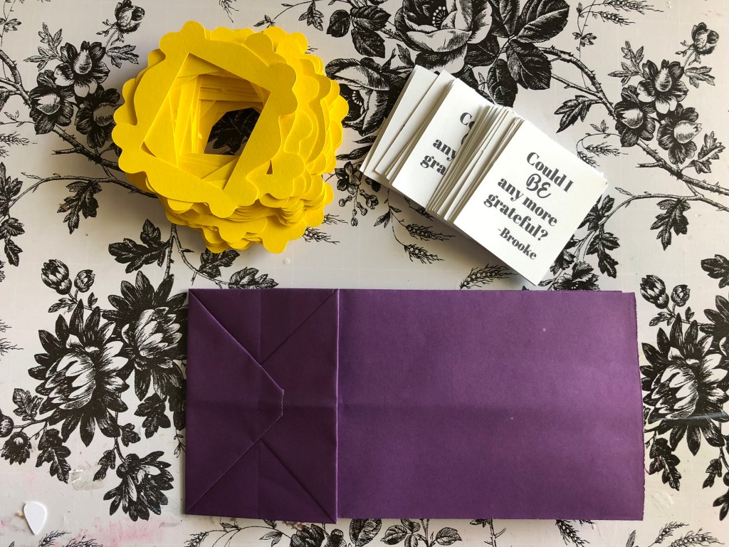 Friends themed party bags