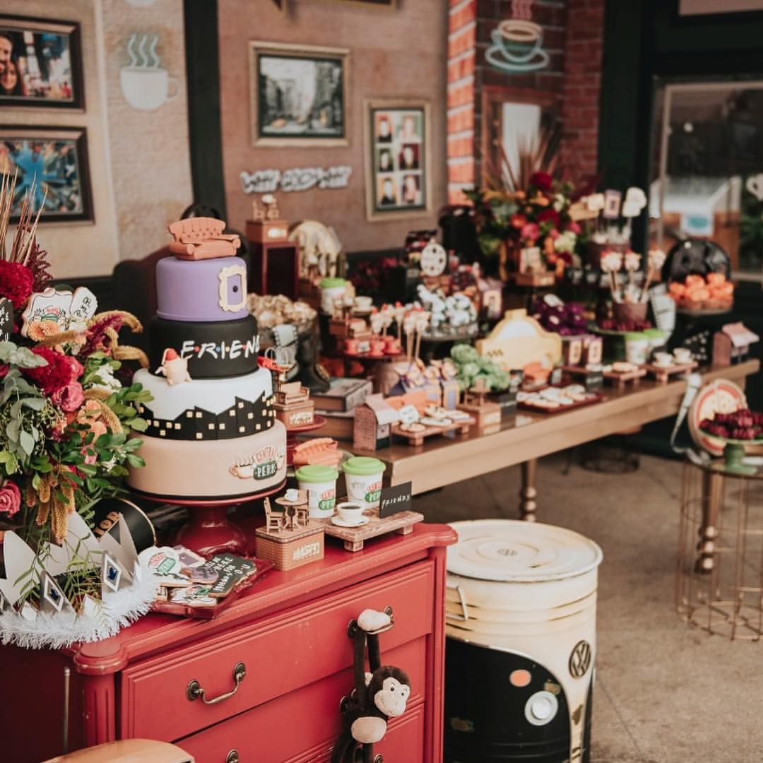 Friends themed dessert table