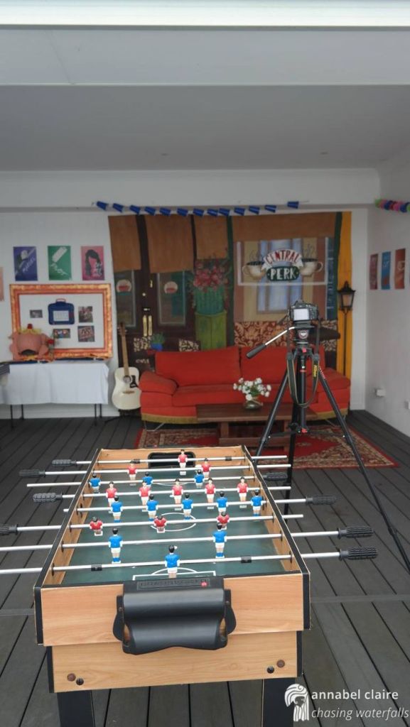 Friends decor prop game foosball