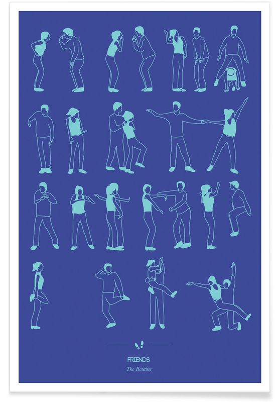 Friends 'The Routine' poster
