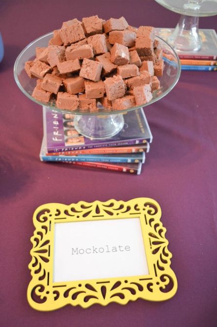 Friends themed party food