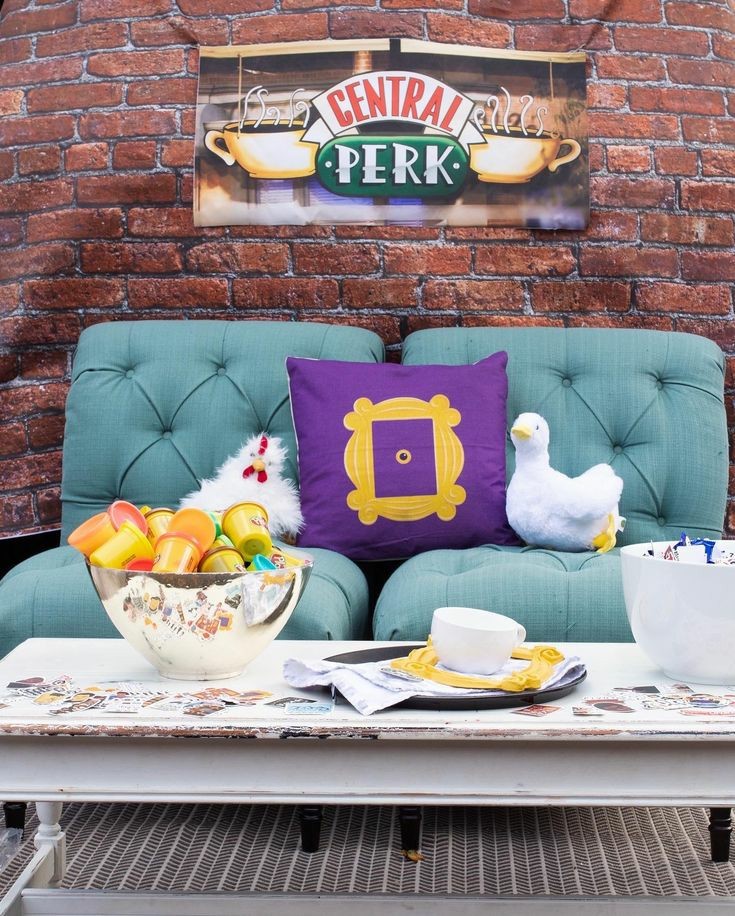 Friends photo booth backdrop