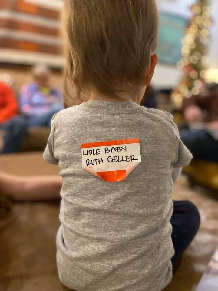 Friends themed party tags