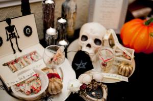 Halloween Themed Wedding - Resting Places Find Your Vessel 