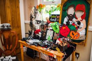 Halloween Themed Wedding Kill Booth Props 