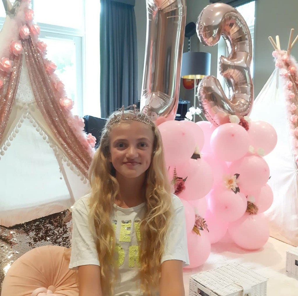 Celebrity Peter Andre (Princess 13th Birthday) Sleepover Teepee Party