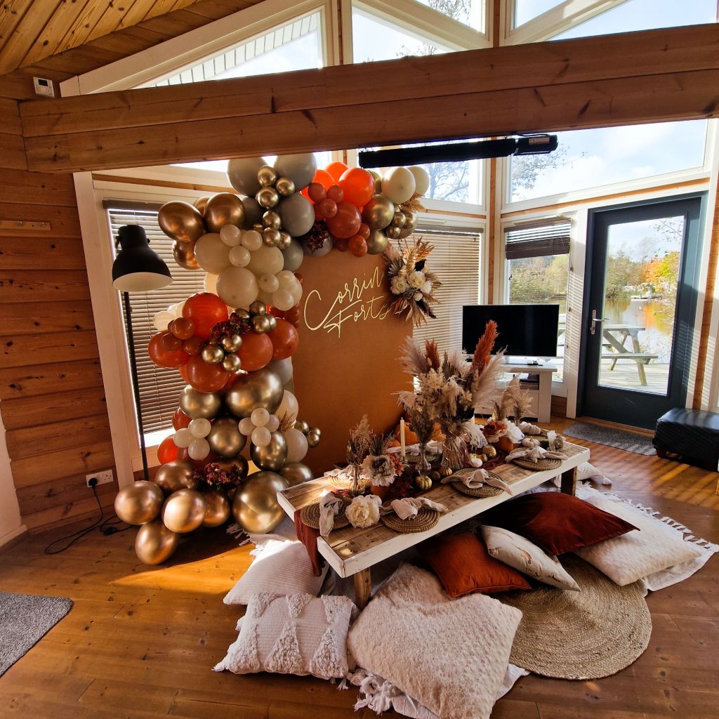 Fall Inspired Birthday Decorations